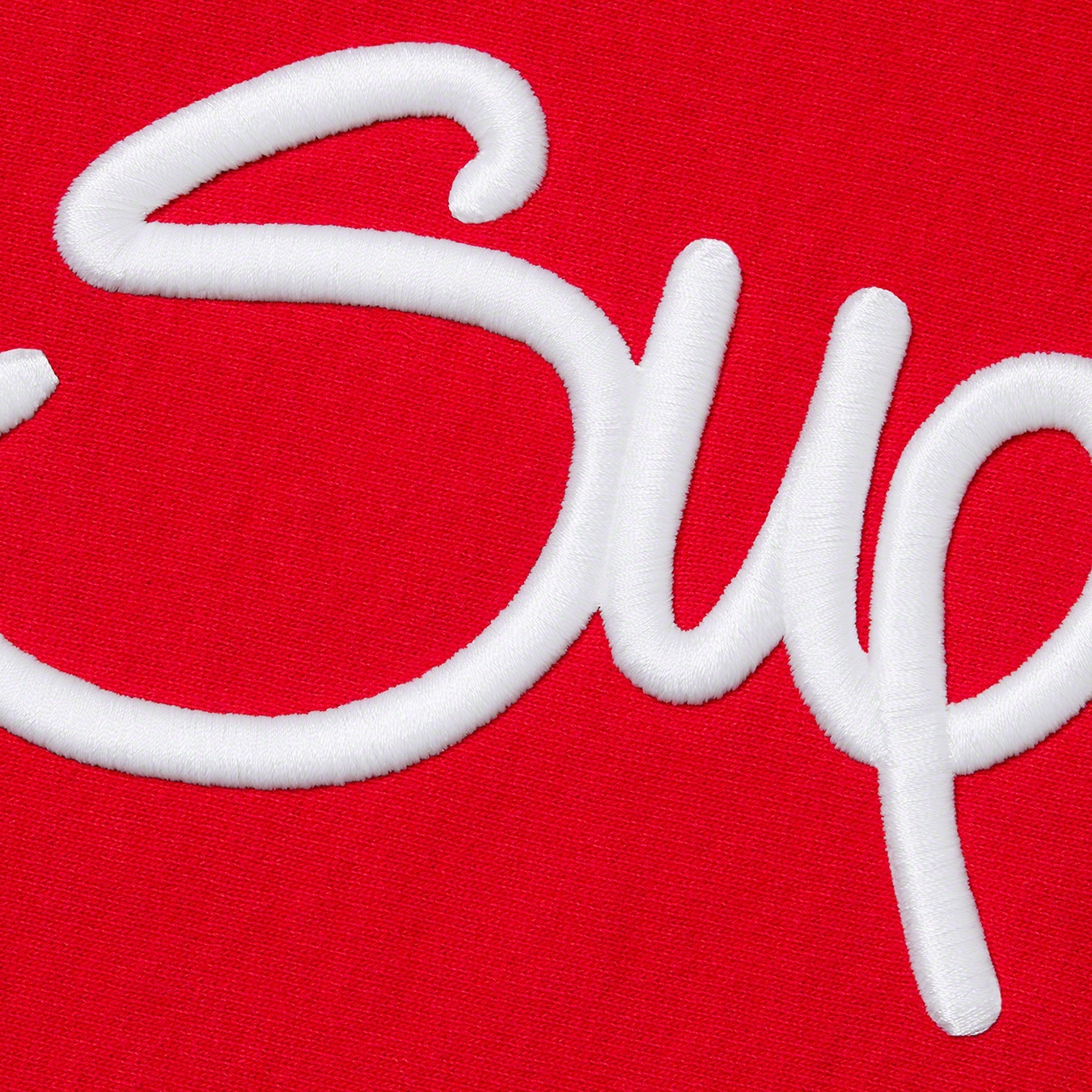 Raised Handstyle Hooded Sweatshirt view 9